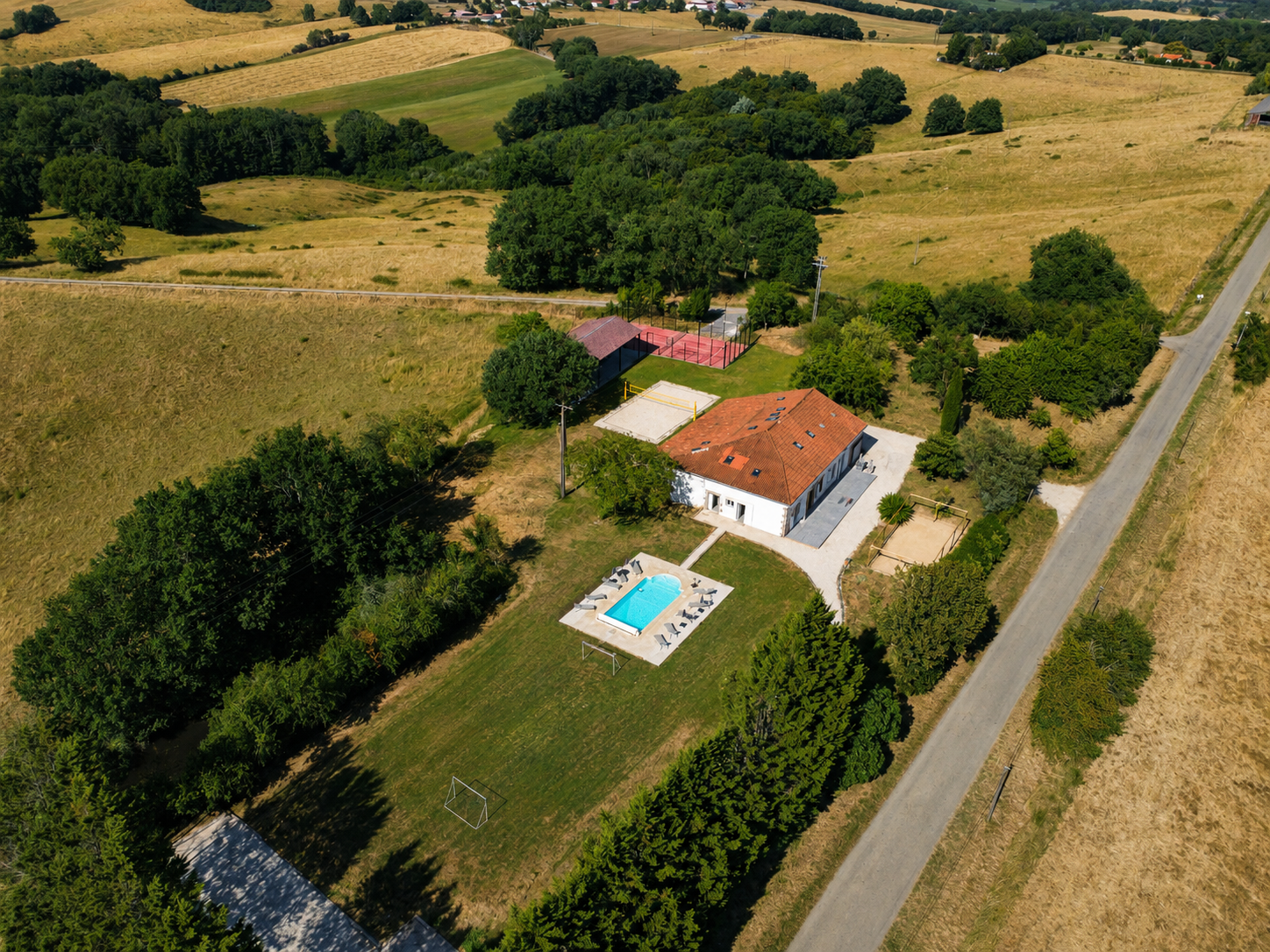 Vue aerienne 